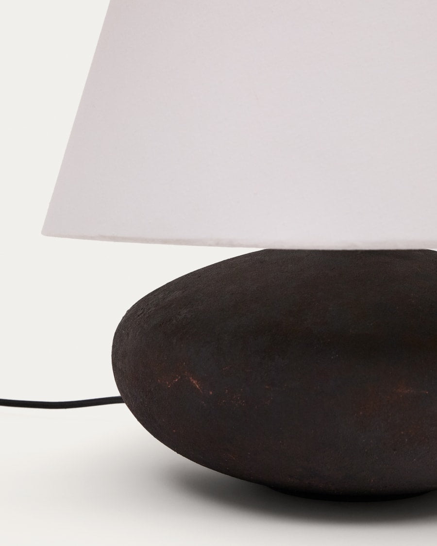 Organic Japandi Table Lamp