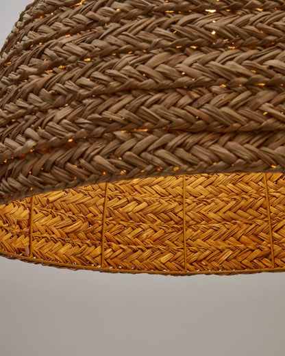 Japandi Jute Pendant Light