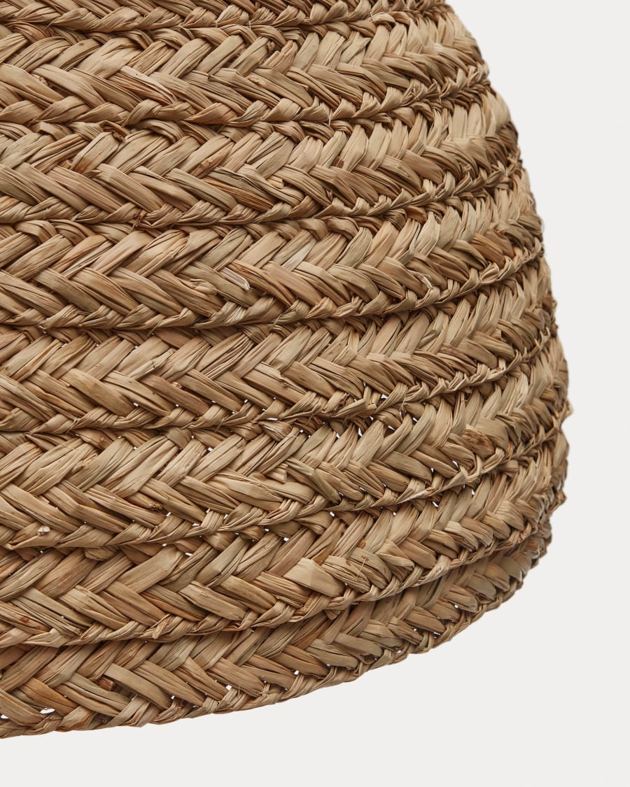 Japandi Jute Pendant Light