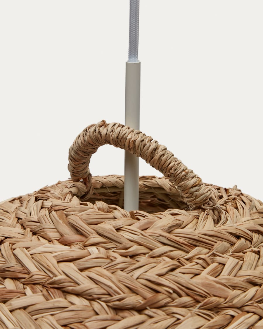 Japandi Jute Pendant Light