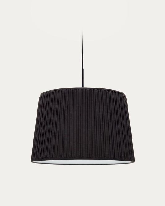 Black Japandi Pendant Light