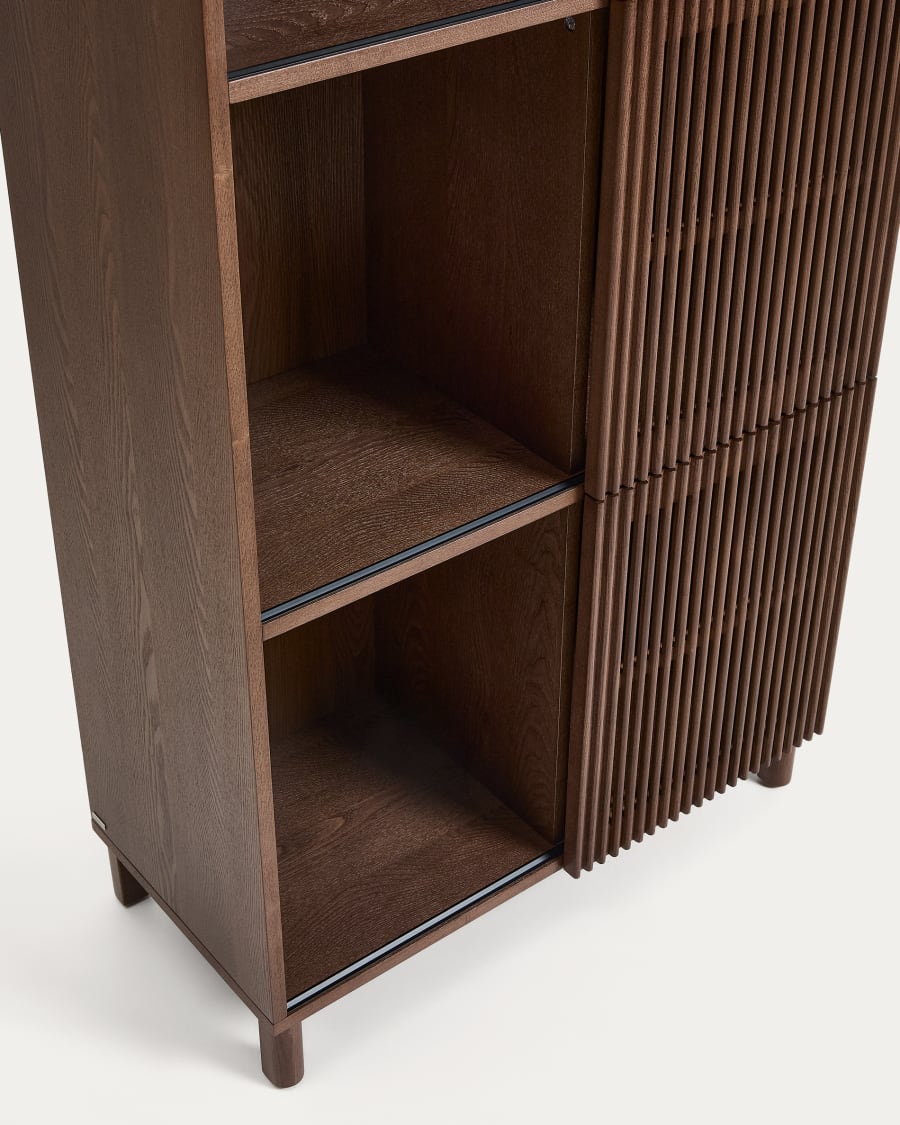 Walnut Japandi Shelf