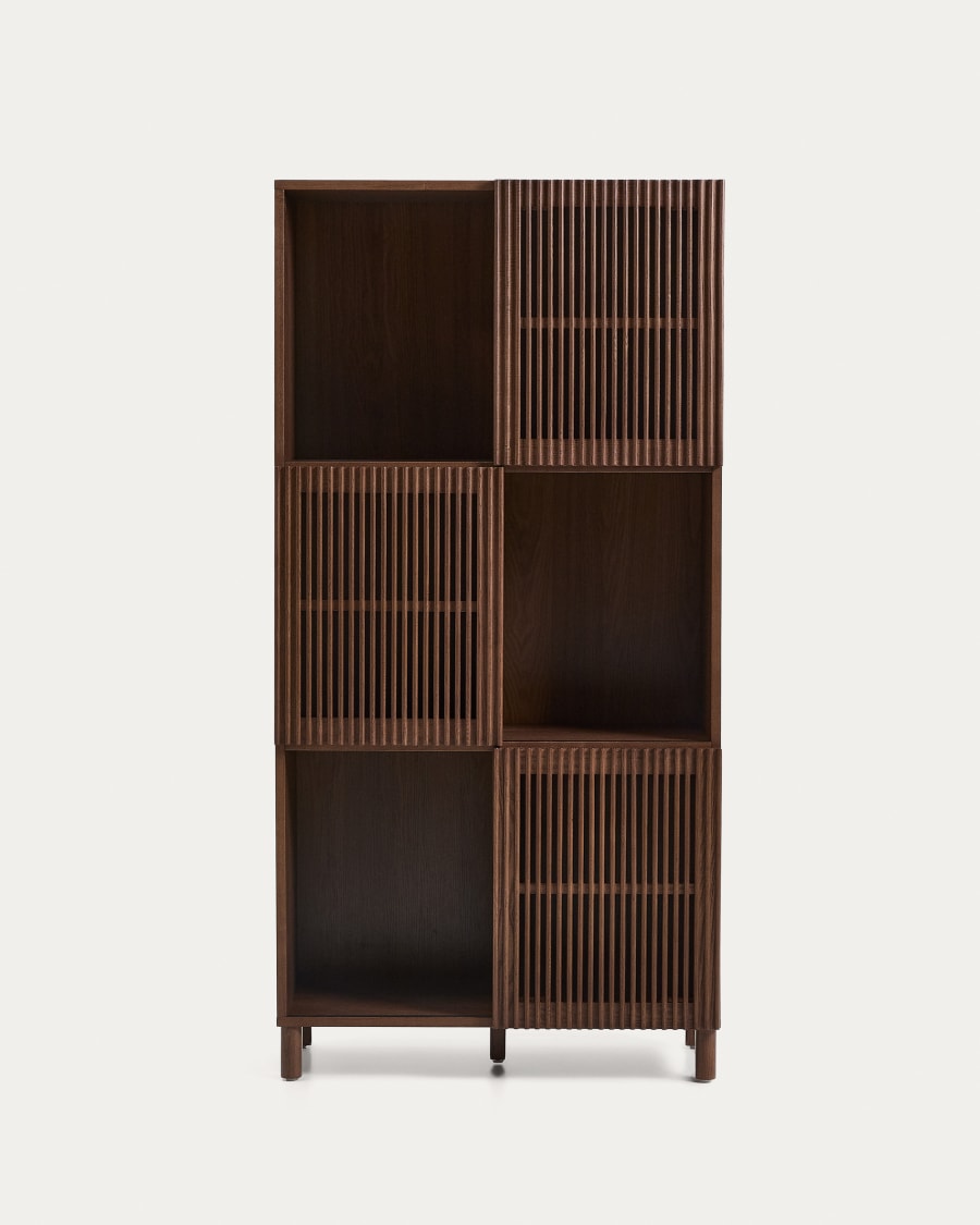 Walnut Japandi Shelf