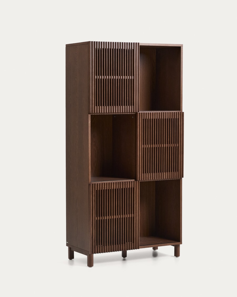 Walnut Japandi Shelf