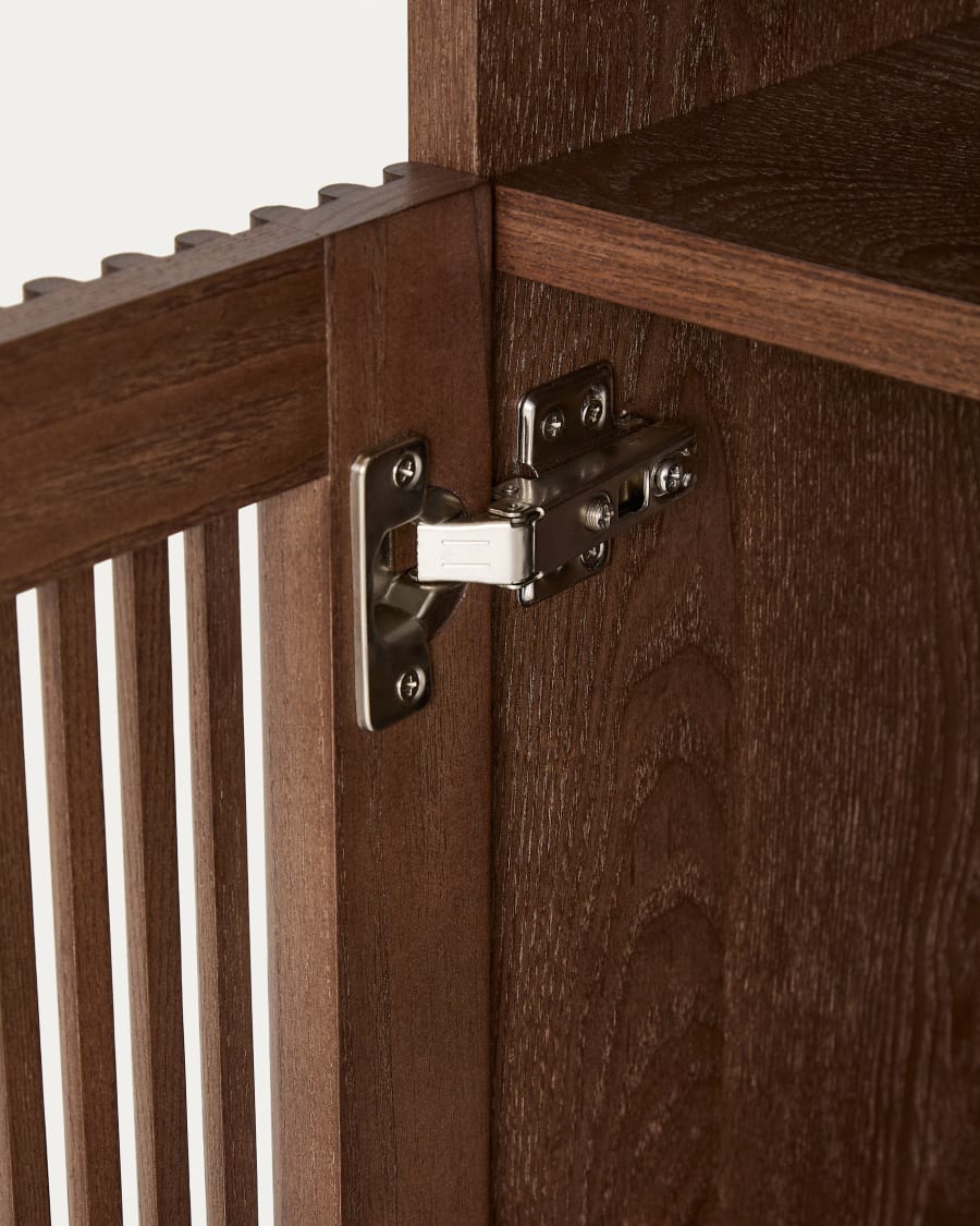 Japandi Walnut Nightstand