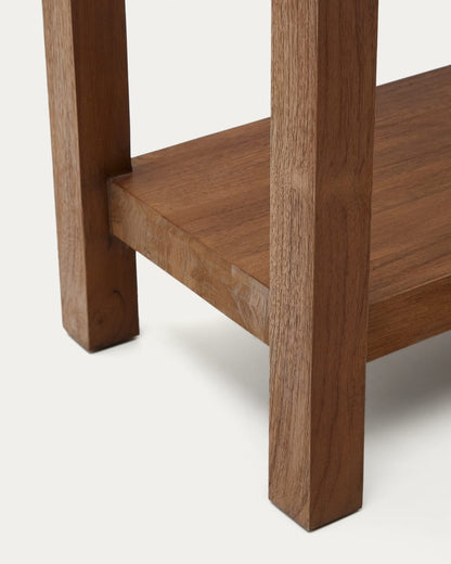 Japandi Wood Console Table