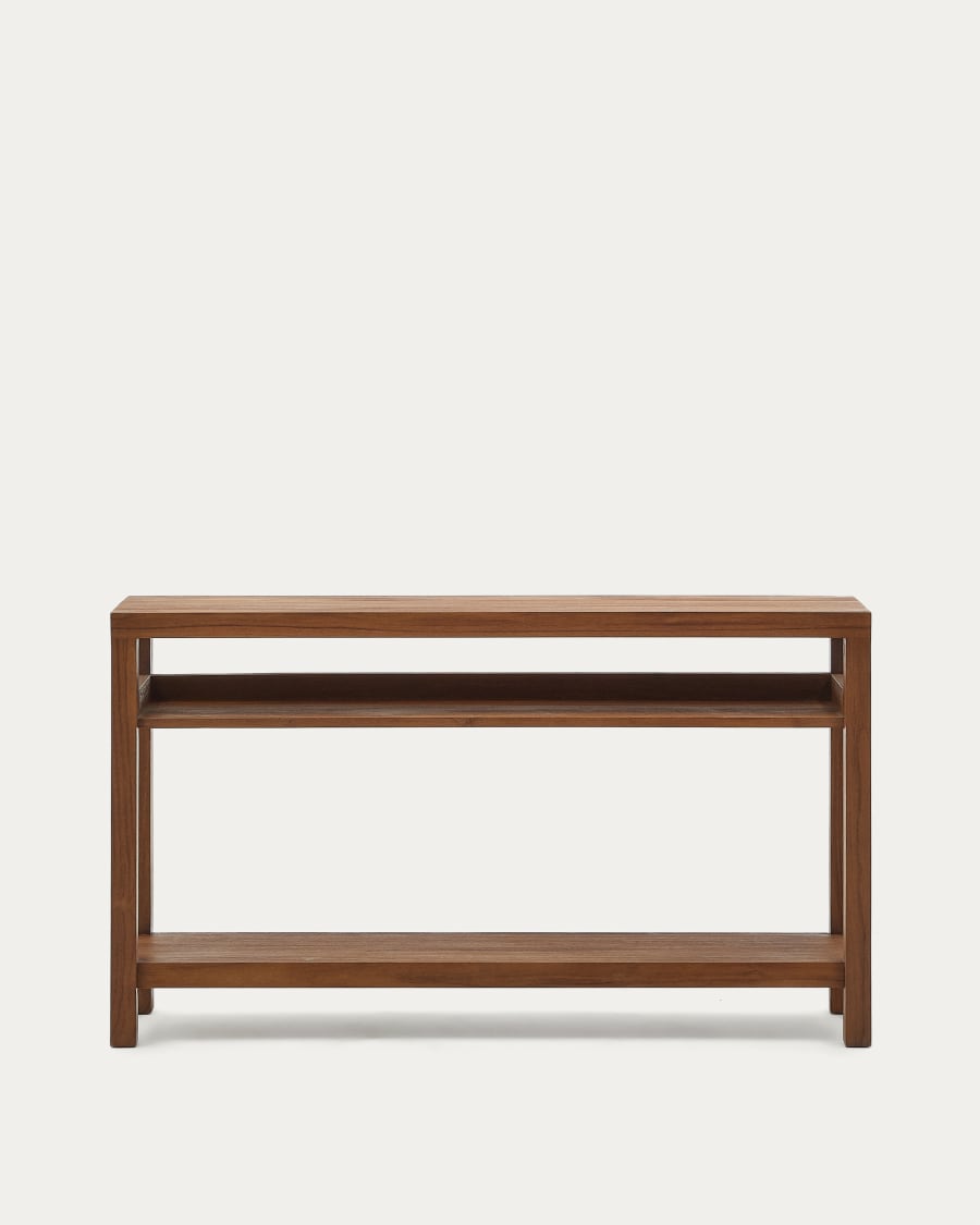 Japandi Wood Console Table 