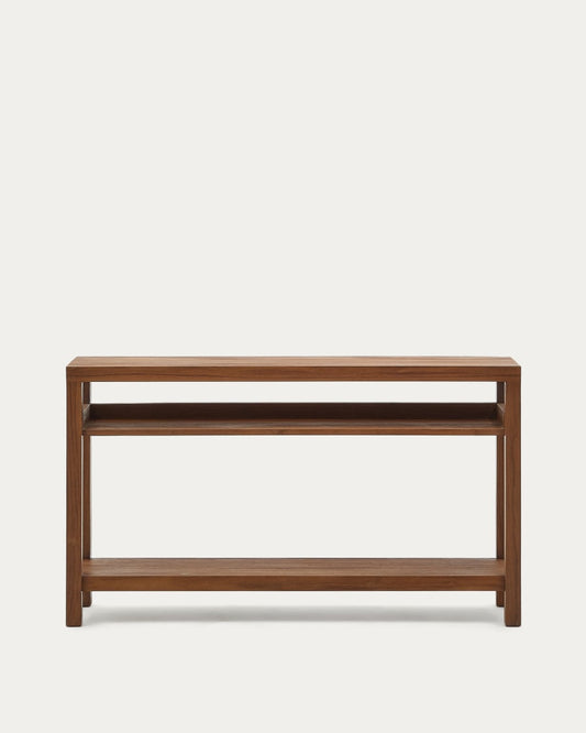 Japandi Wood Console Table 