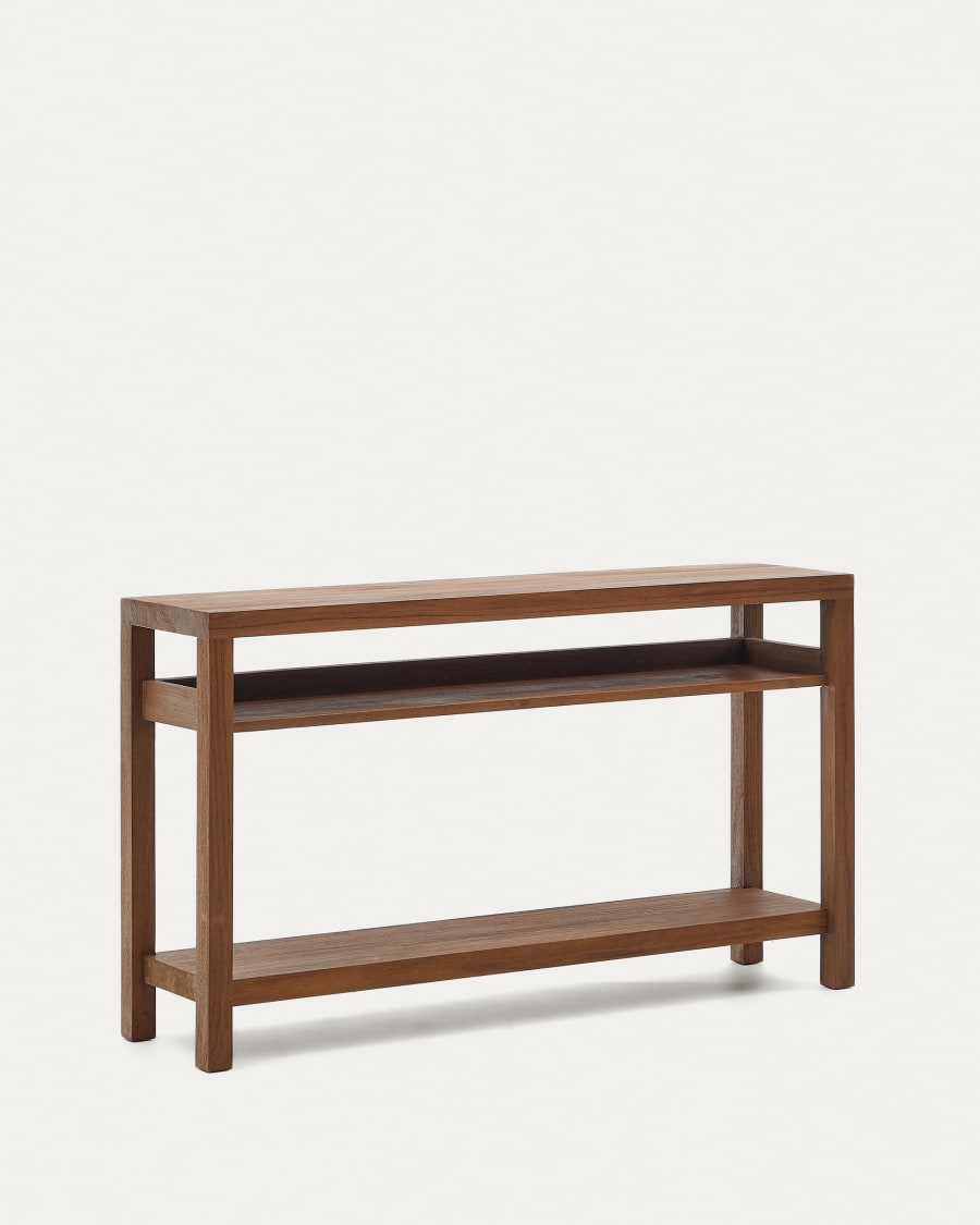 Japandi Wood Console Table