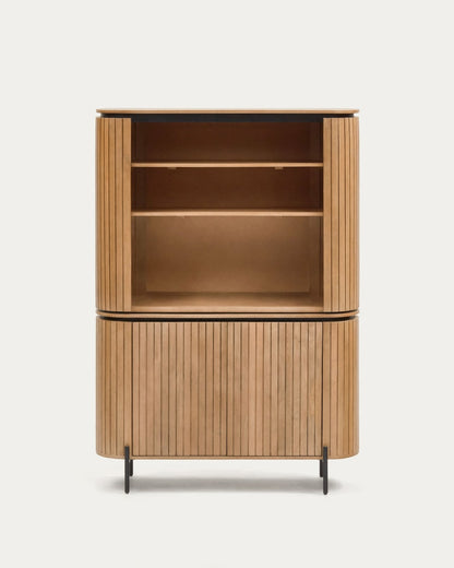 Tall Japandi Sideboard