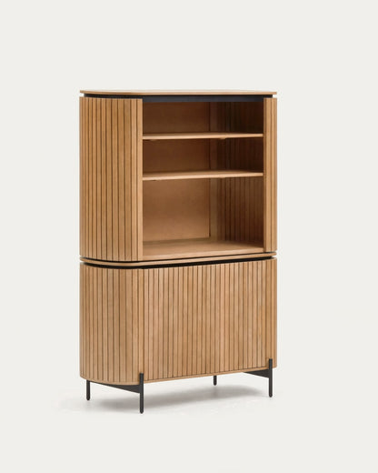 Tall Japandi Sideboard