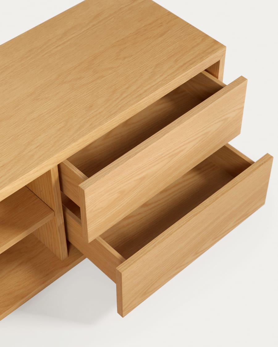 Japandi Lightwood TV Stand