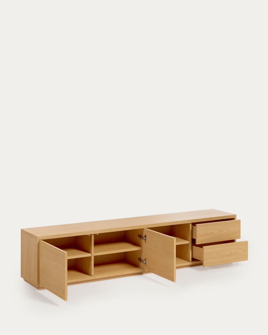 Japandi Lightwood TV Stand