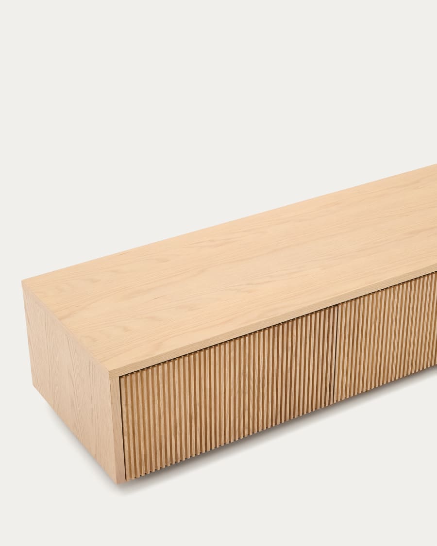 Japandi Lightwood TV Stand