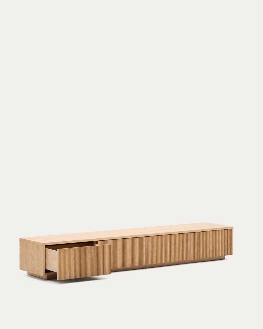 Japandi Lightwood TV Stand