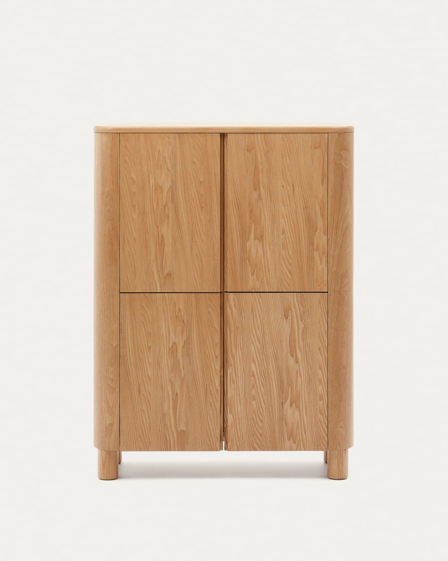 Tall Japandi Sideboard