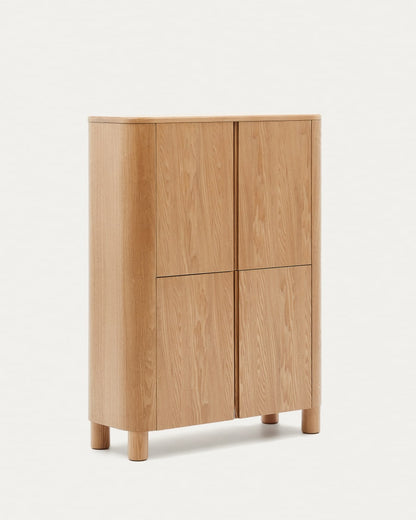 Tall Japandi Sideboard