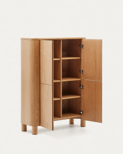 Tall Japandi Sideboard