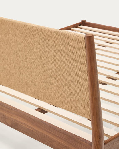 Japandi Woven Bed Frame