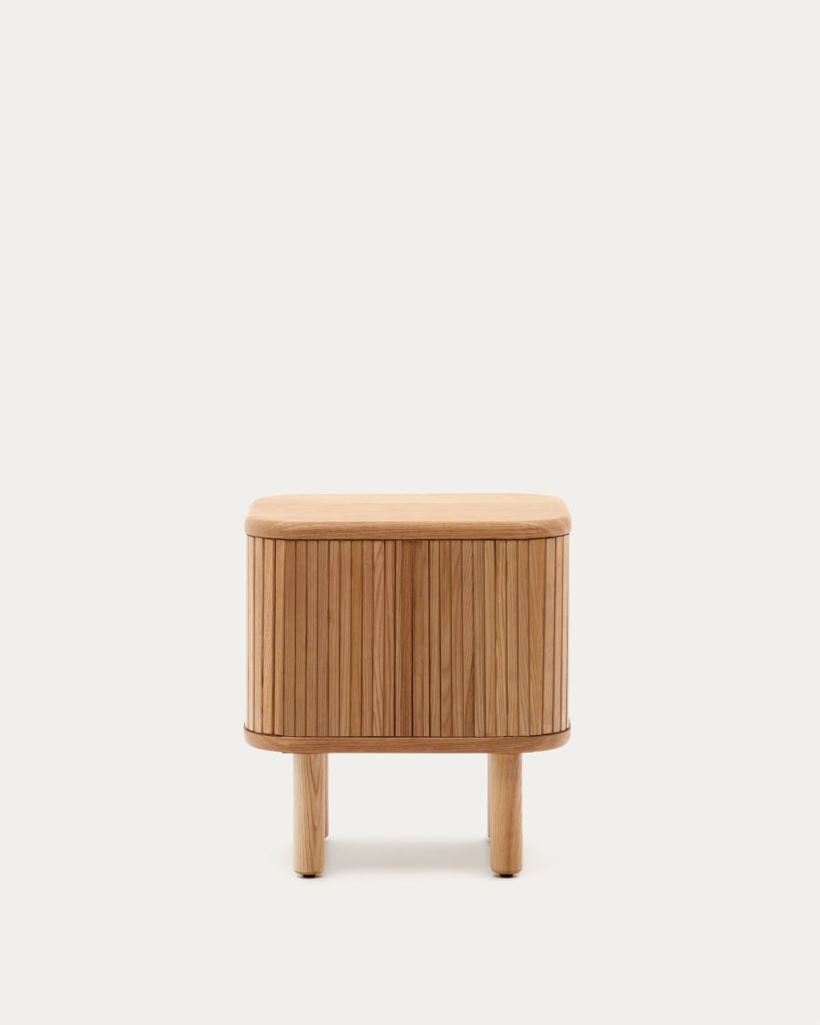 Japandi Wood Nightstand