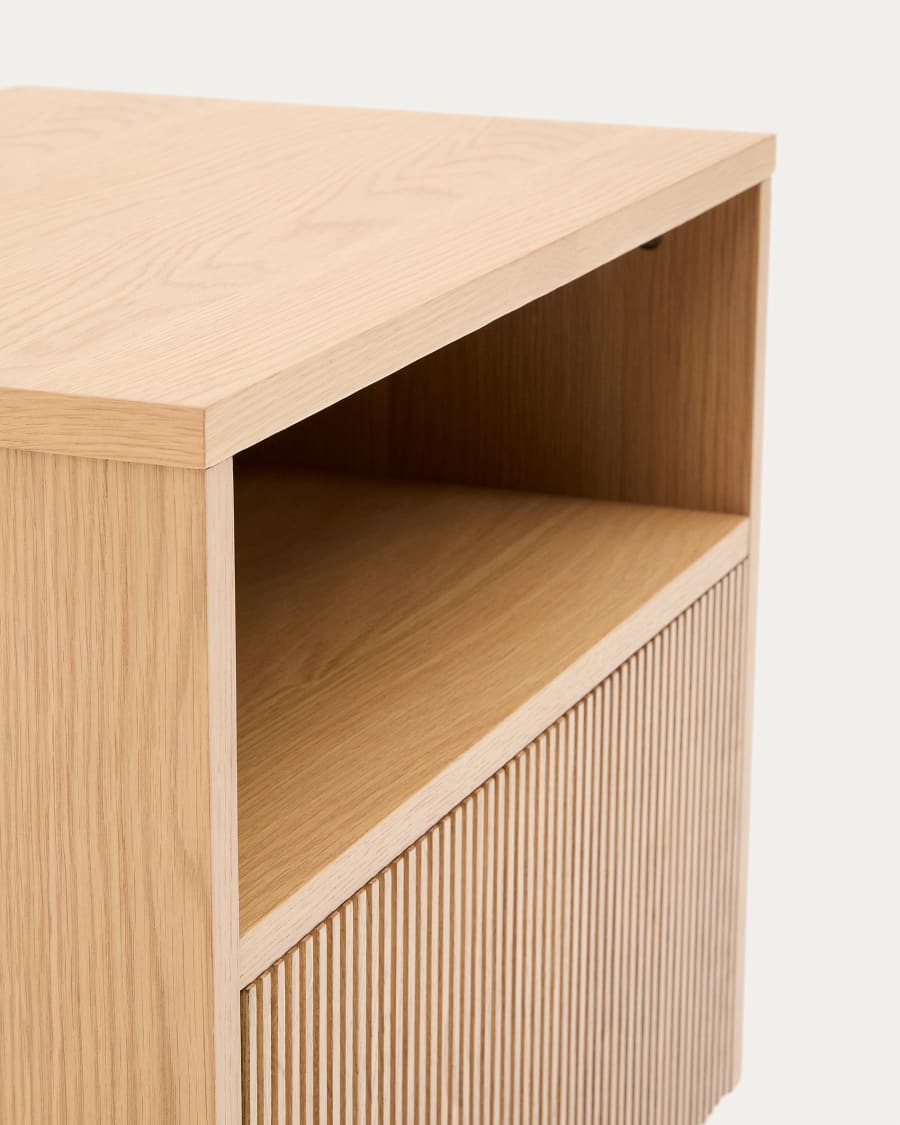 Japandi 1-Drawer Nightstand