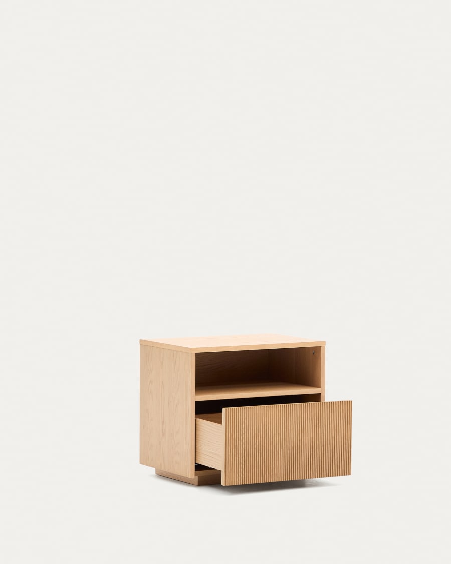 Japandi 1-Drawer Nightstand