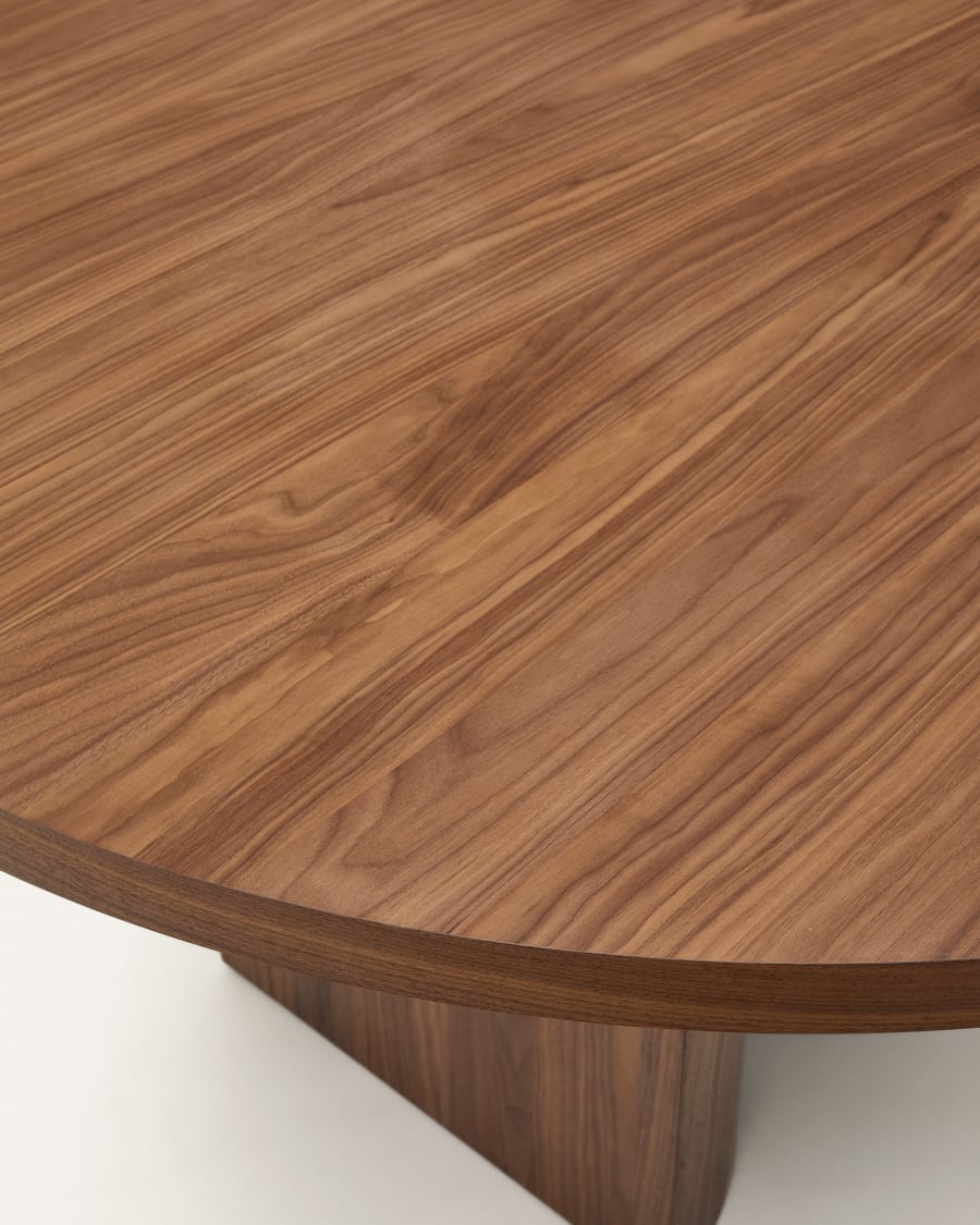 Japandi Oval Dining Table