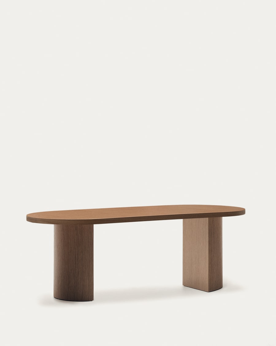 Japandi Oval Dining Table