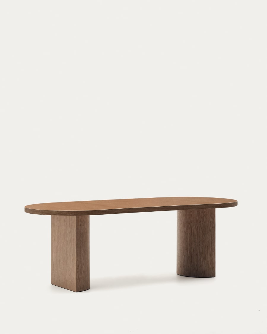 Japandi Oval Dining Table
