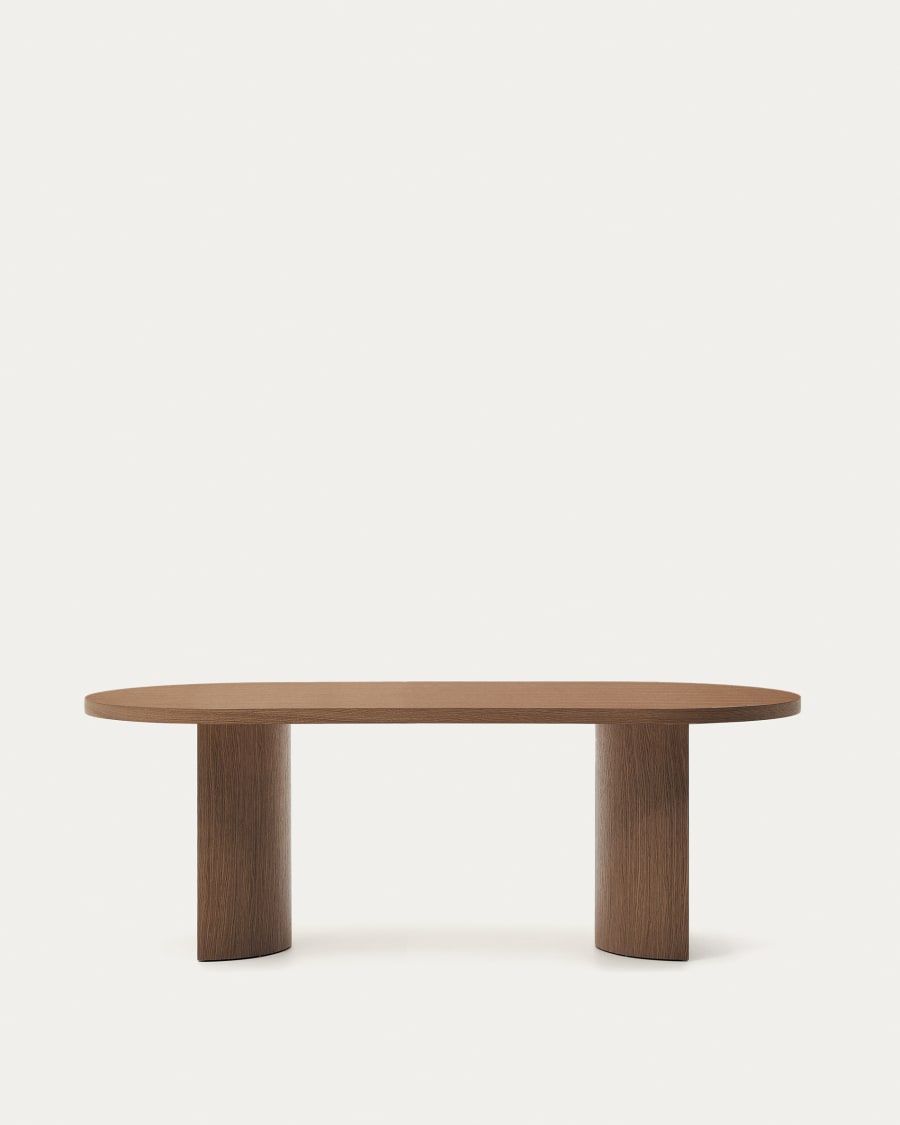 Japandi Oval Dining Table