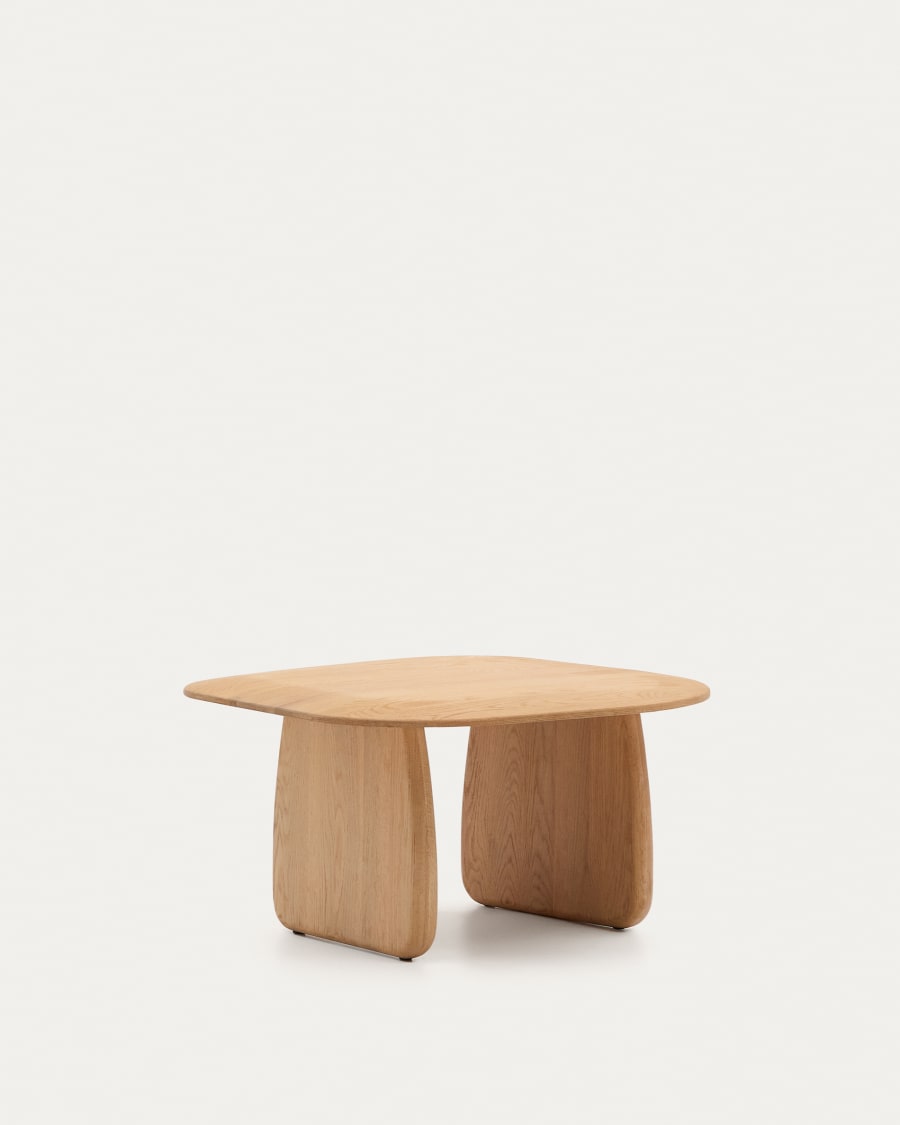 Organic Shape Japandi Side Table