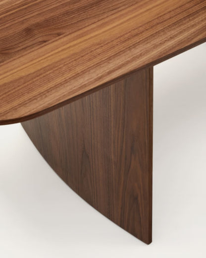 Japandi Dark Wood Table