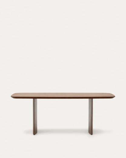 Japandi Dark Wood Table