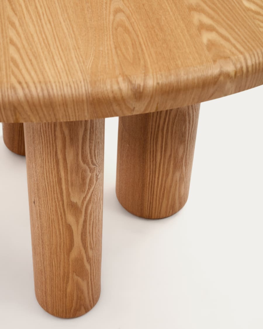 Japandi Round Table for 4 People