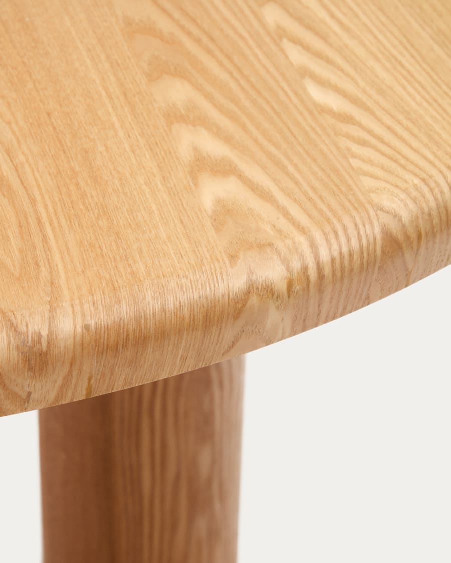 Japandi Round Table for 4 People