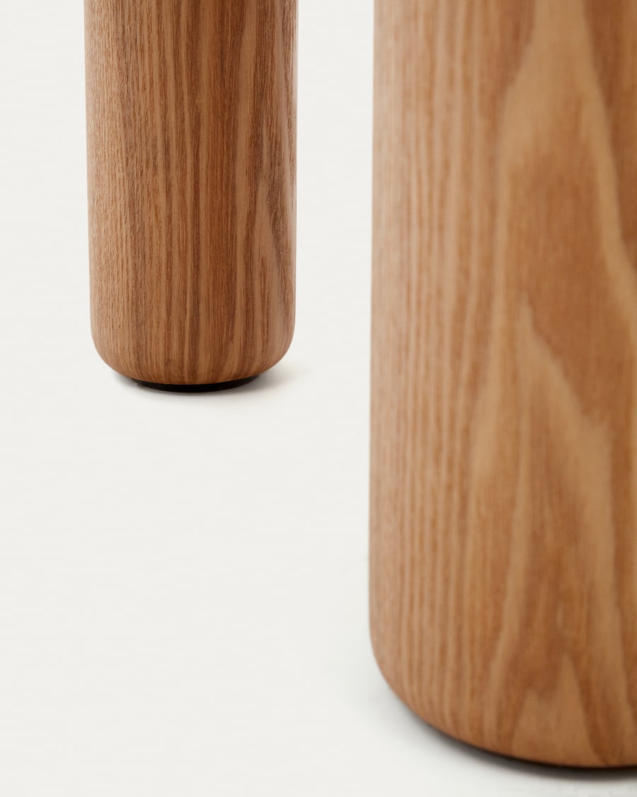 Japandi Round Table for 4 People