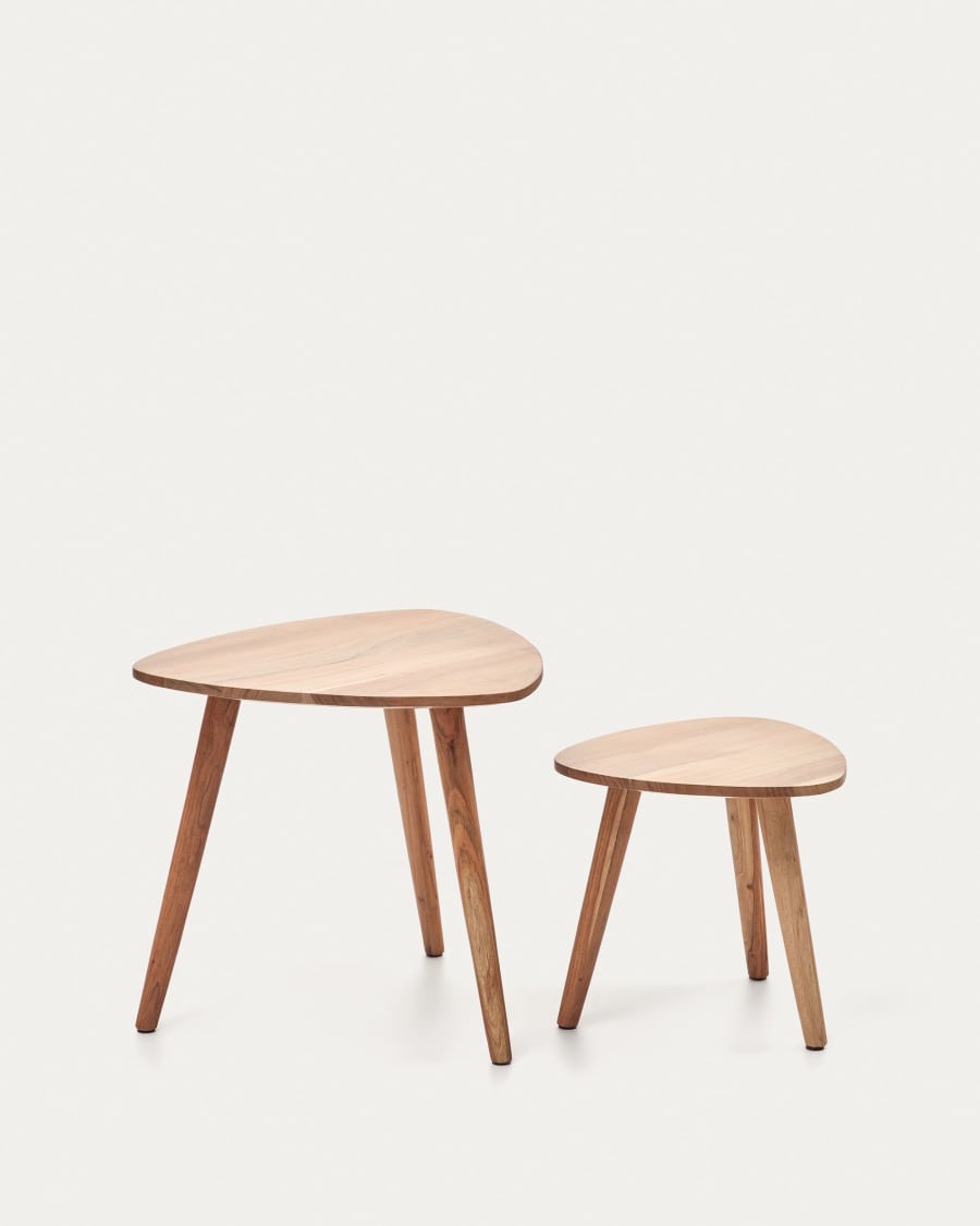 Japandi Side Table Set