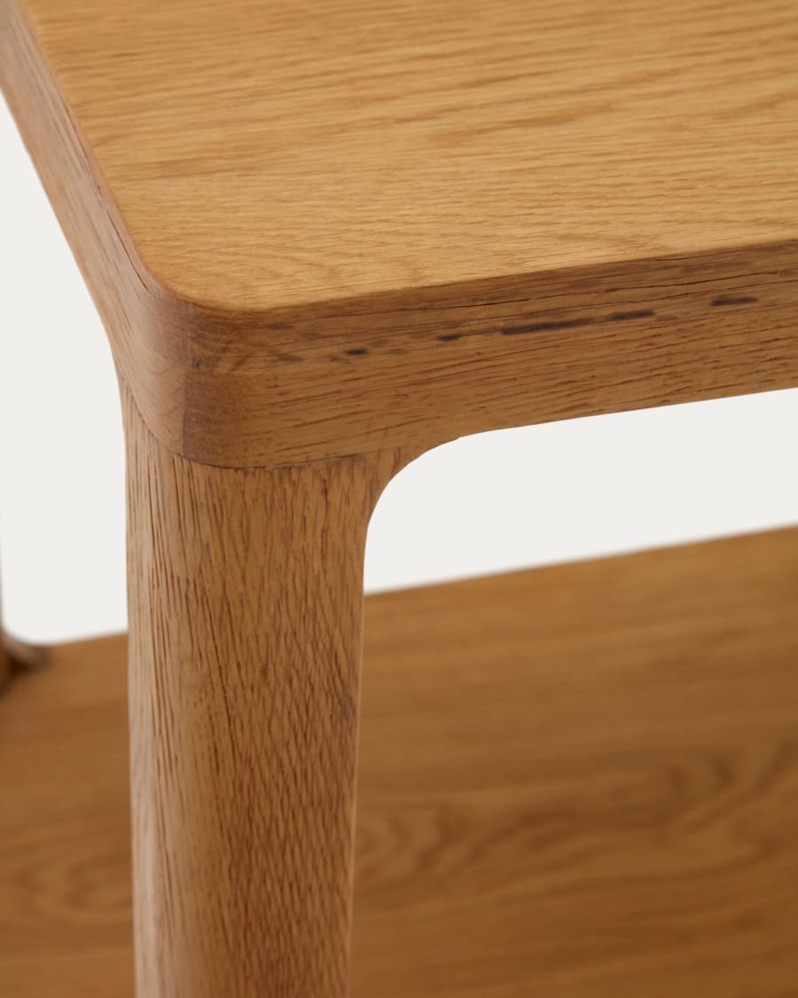 Japandi Square Side Table