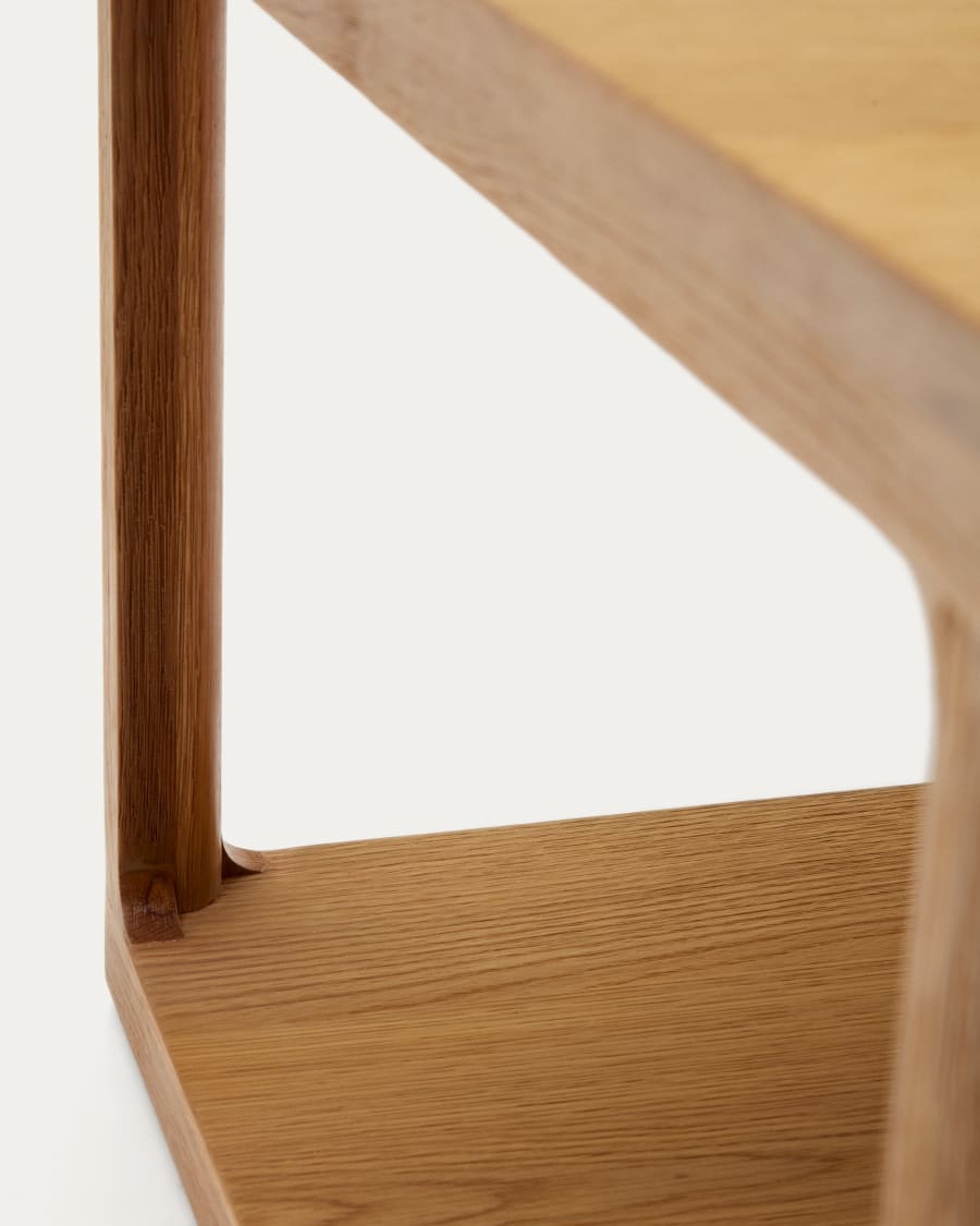 Japandi Square Side Table