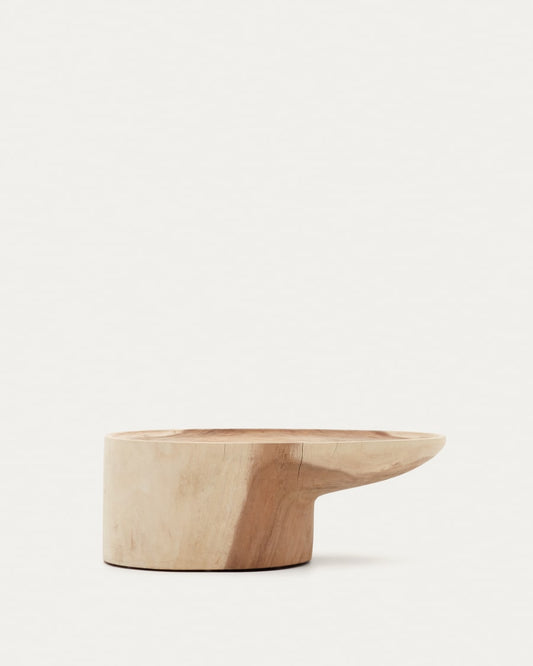 Japandi Raw Wood Coffee Table