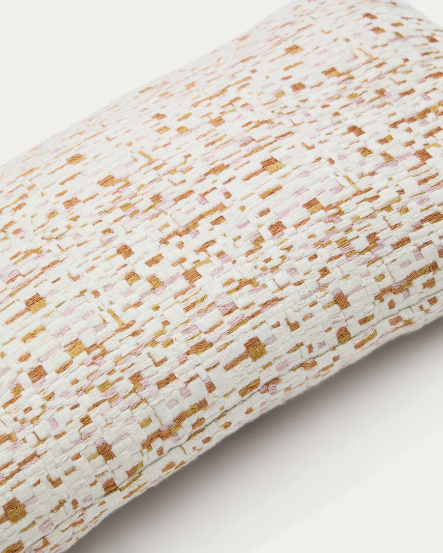 Multicoloured Jaquard Japandi Cushion Cover