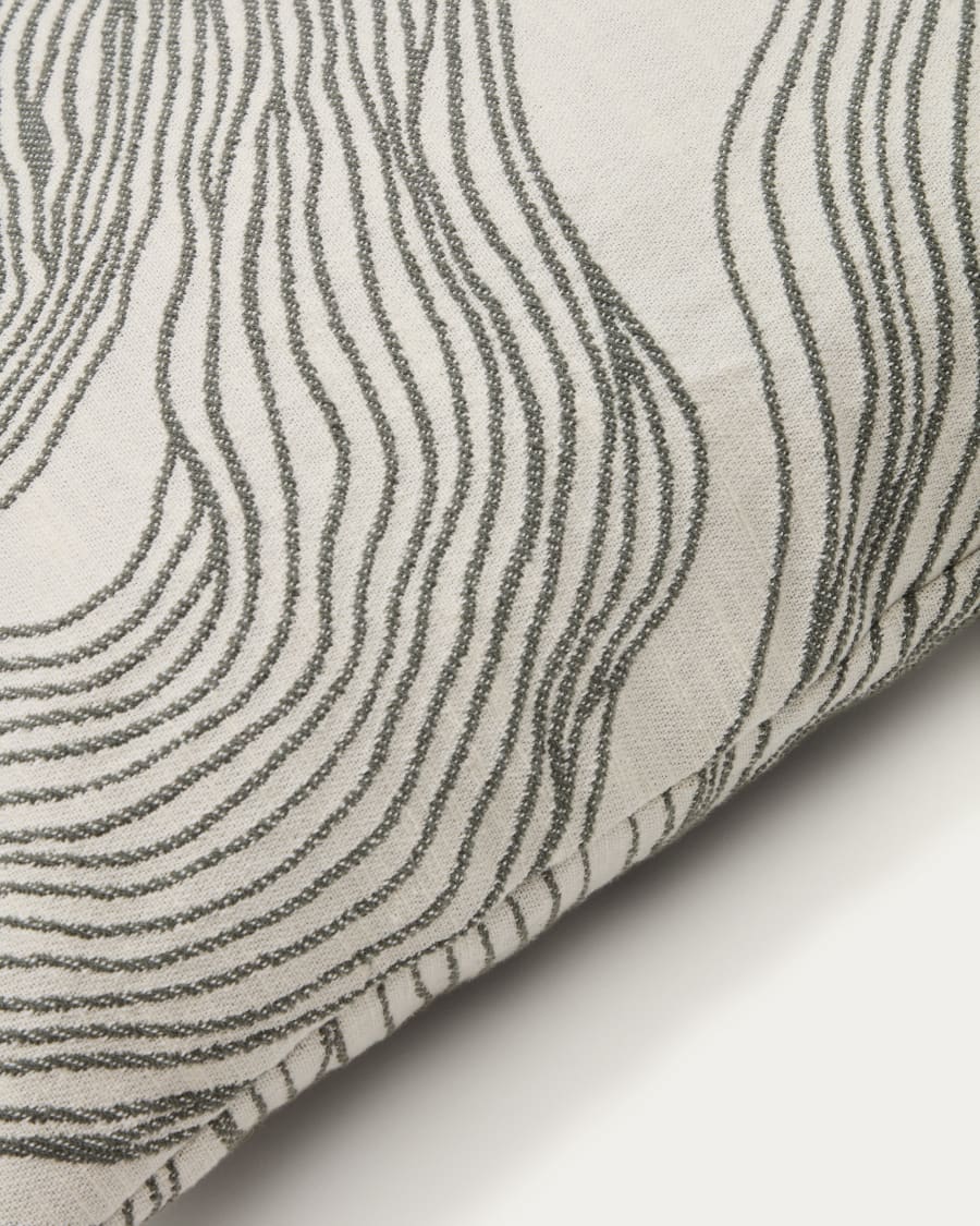 Japandi Floral Cushion Cover