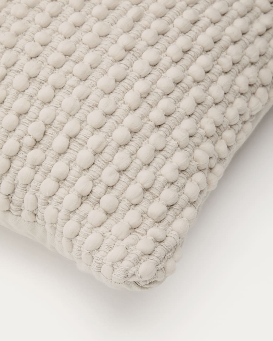 Jacquard Fur-like Japandi Cushion Cover
