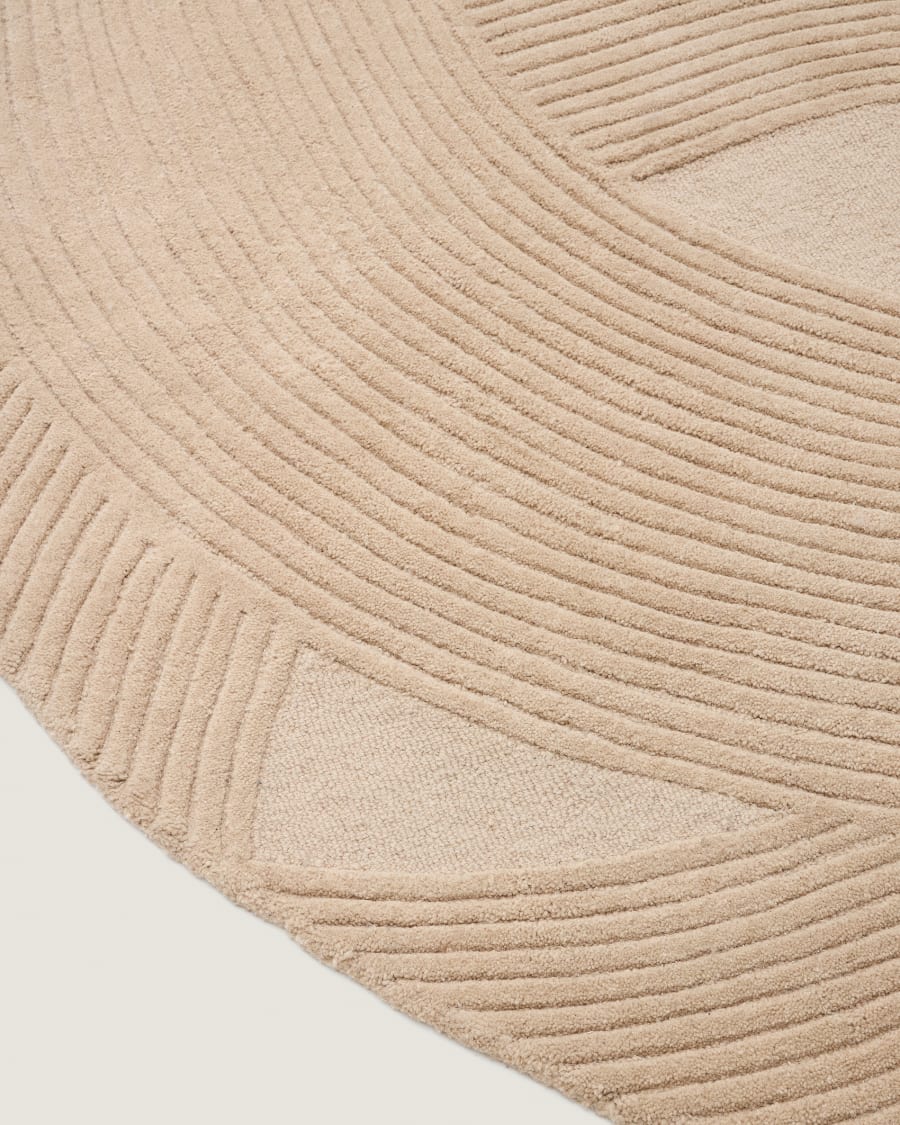 Japandi Organic Shape Rug