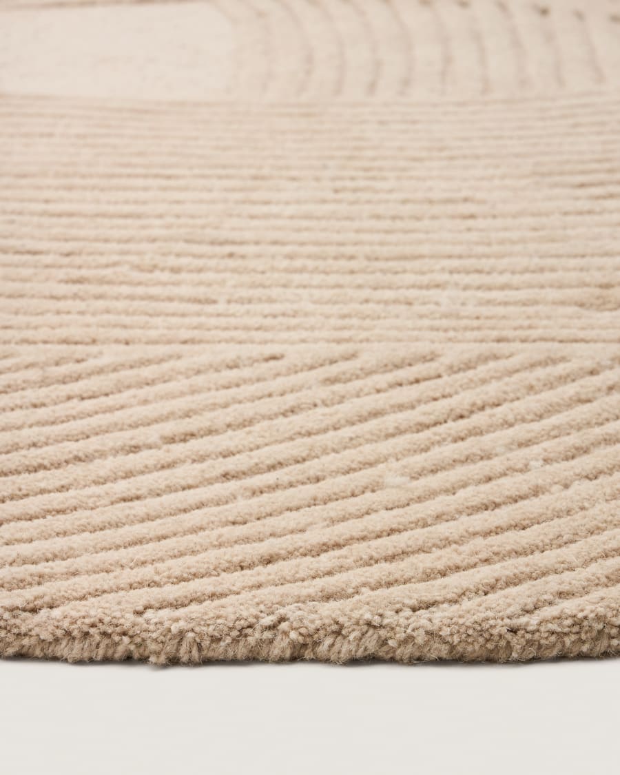 Japandi Organic Shape Rug