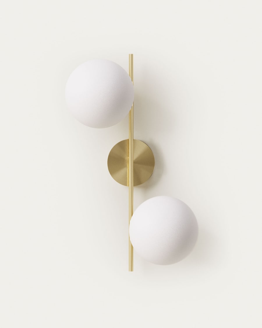 Double Japandi Wall Light