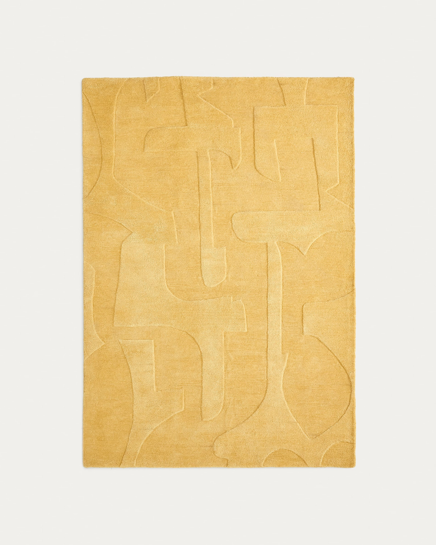 Mustard Japandi Rug