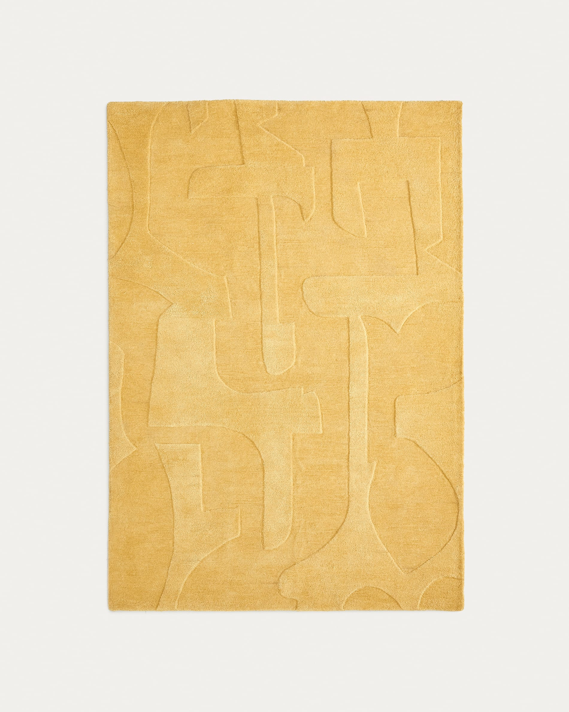 Mustard Japandi Rug