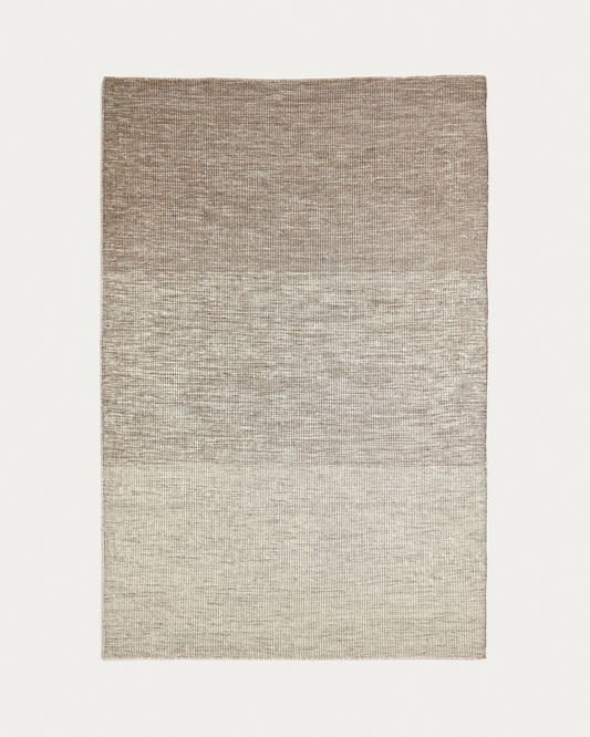 Brown Japandi Rug