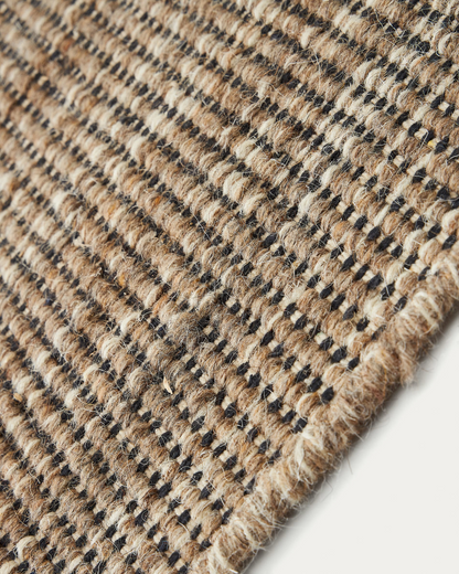 Brown Japandi Rug